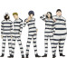 New! Prison School Kiyoshi Fujino Takehito Morokuzu Shingo Wakamoto Cosplay Costume